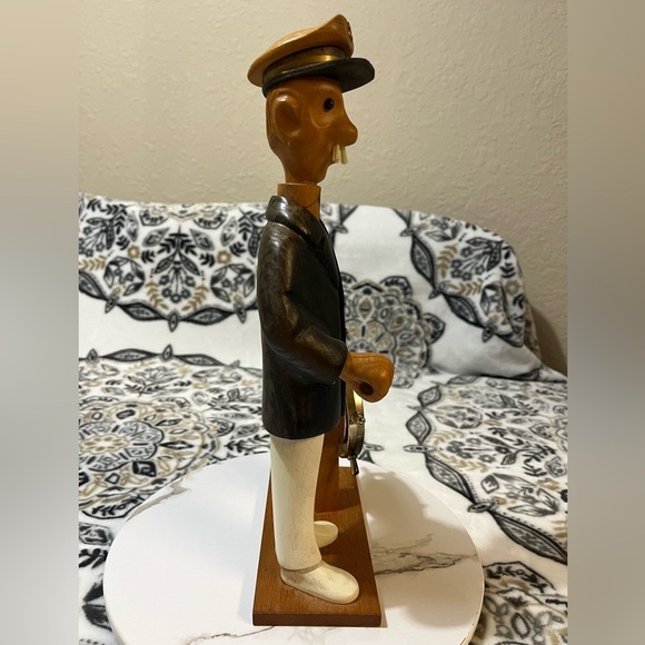 Romer Carved Italian Figure Boat Captain Sailor - Picture 2 of 15